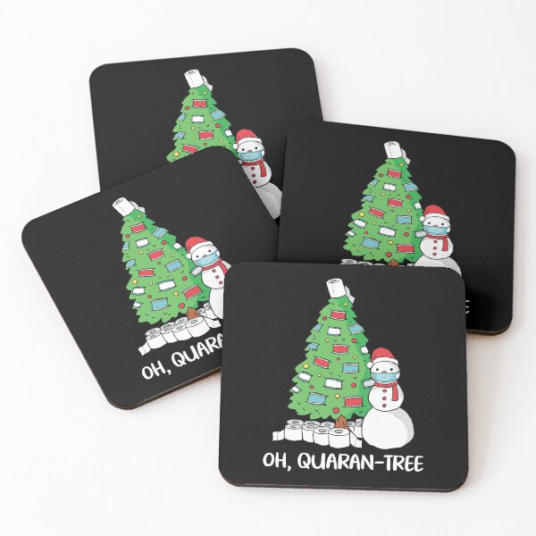 Item preview, Oh Quarantree Christmas Tree Snowman designed and sold by OnepixArt.