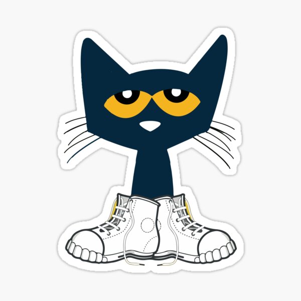 Stickers Sur Le Theme Pete Le Chat Redbubble