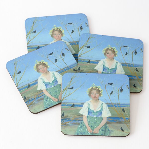 Item preview, Spring by Harald Slott-Møller designed and sold by IndieArtDream.