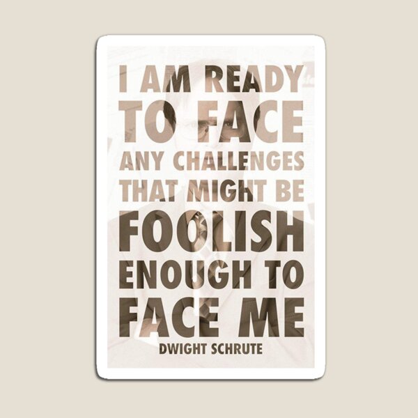 Item preview, Dwight Schrute Motivational designed and sold by Flakey-.