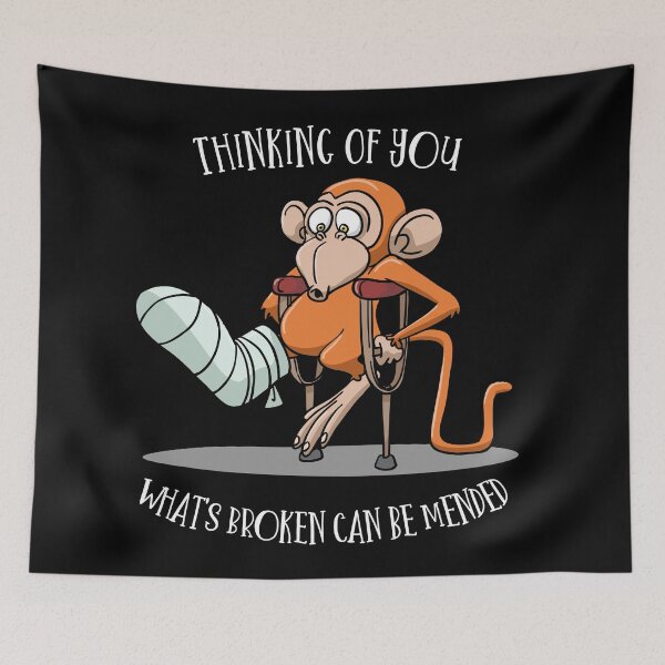 Item preview, Bone fracture accident crutches cure designed and sold by Monkey Ful.