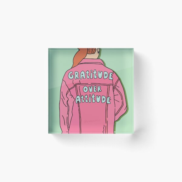 Item preview, gratitude jean jacket pink designed and sold by Julie Wakefield.