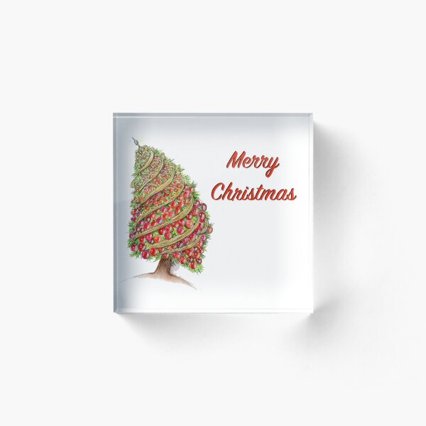 Oh Christmas Tree! Acrylic Block