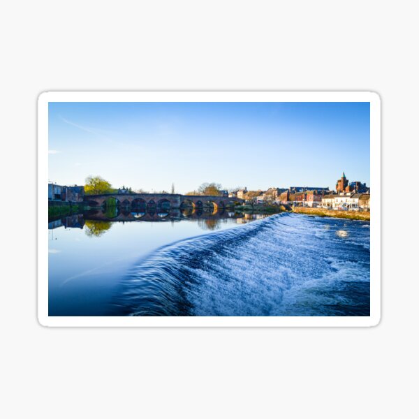 River Nith, Dumfries (Devorgilla Bridge) Sticker