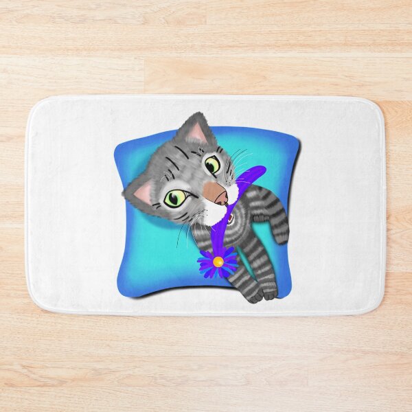 Item preview, Playful kitty designed and sold by colorsofcherry.