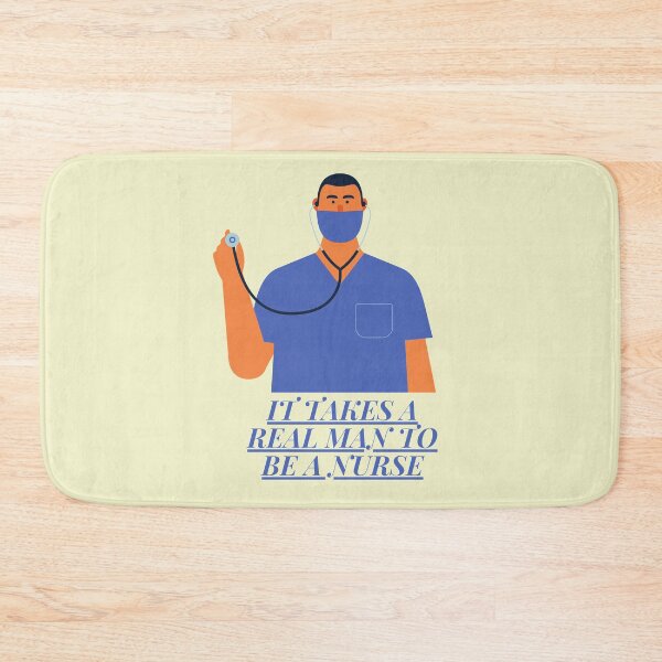 Item preview, Real Man Nurse designed and sold by Mamibo.