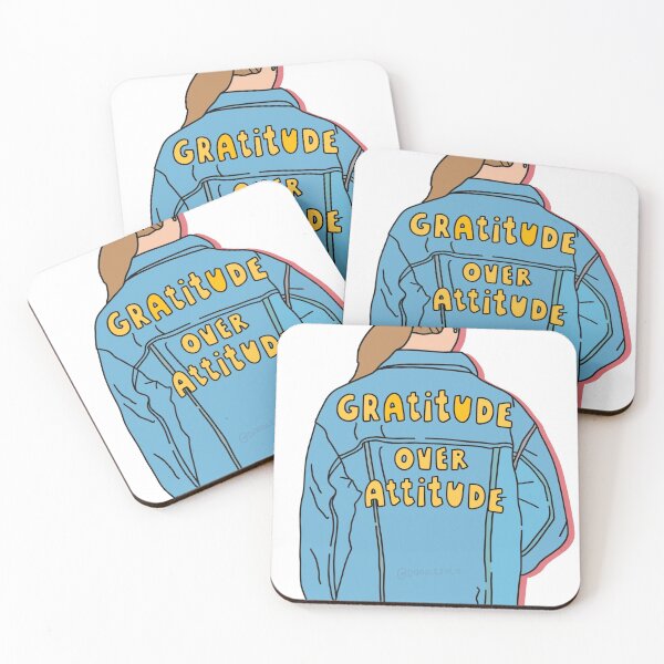 Item preview, gratitude jean jacket blue designed and sold by Julie Wakefield.
