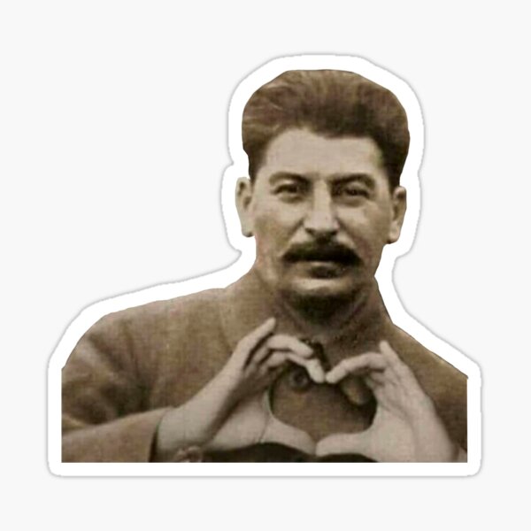 Stalin liebt dich Sticker