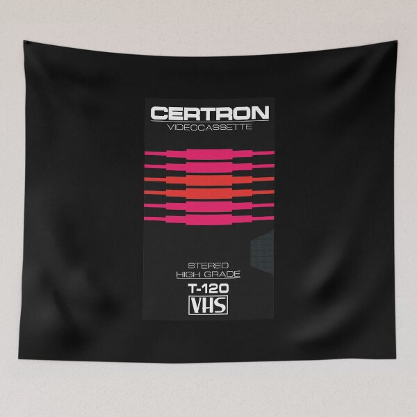 Item preview, VHS Certron T-120 Pink designed and sold by T44Productions.