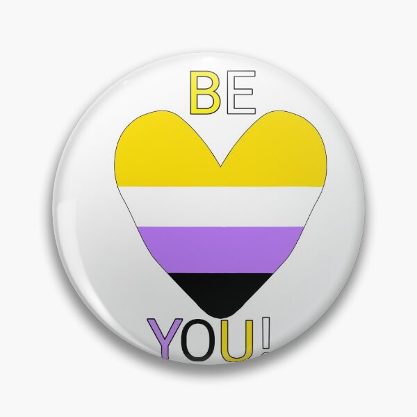 Item preview, Non-Binary Pride (Be you!) designed and sold by LunaAngelRose.
