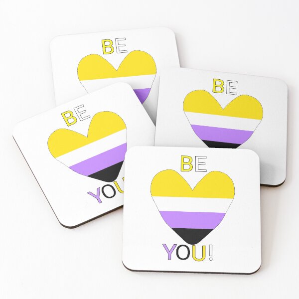 Item preview, Non-Binary Pride (Be you!) designed and sold by LunaAngelRose.