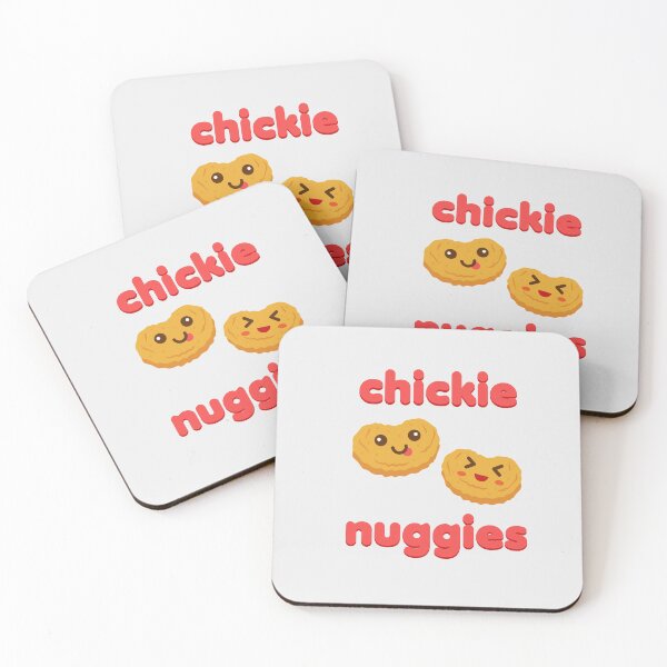 Item preview, Chickie Nuggies Chicken Nuggets Funny Meme Cute Kawaii Baby Get In Loser Babytalk Slang  designed and sold by gkao.