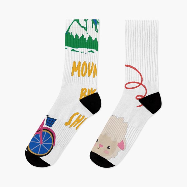 Item preview, Mountain Biking Sheep designed and sold by RoaaMagic.