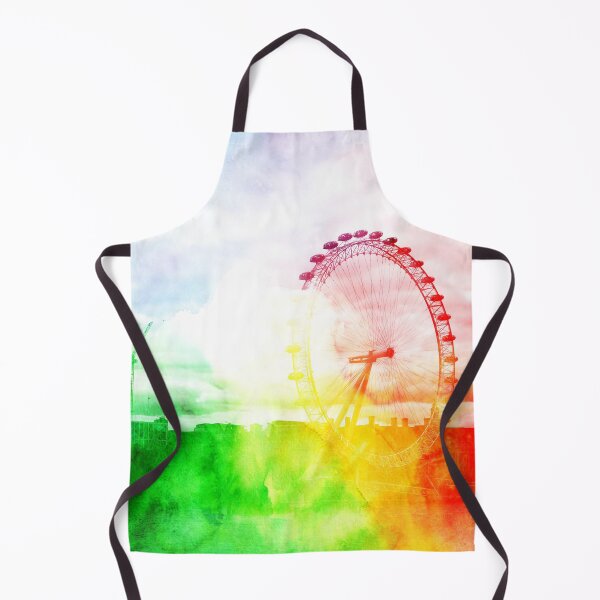 Item preview, Dystopian Rainbow London Eye designed and sold by NatLeBrunDesign.