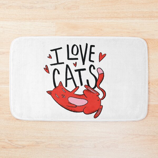 Item preview, I Love Cats designed and sold by aliisik.