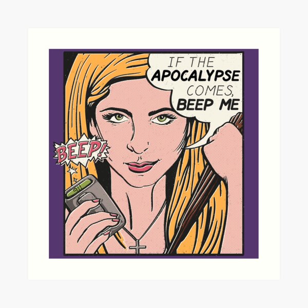 Pop Art Slayer Art Print
