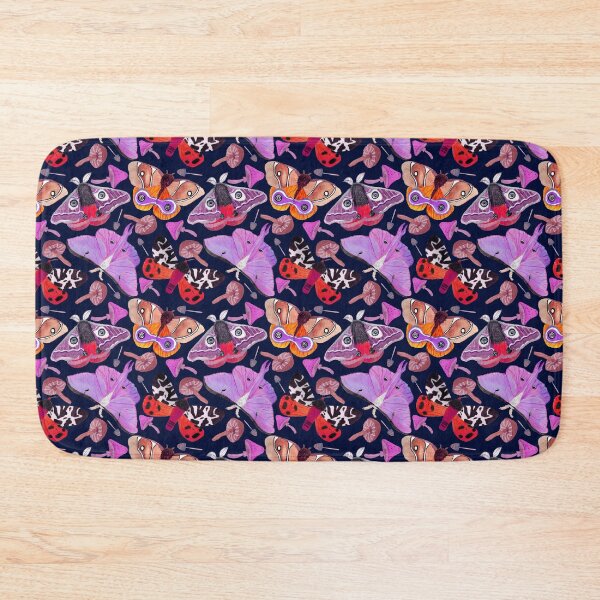 Item preview, Moths and Mushrooms designed and sold by AhavahhArt.