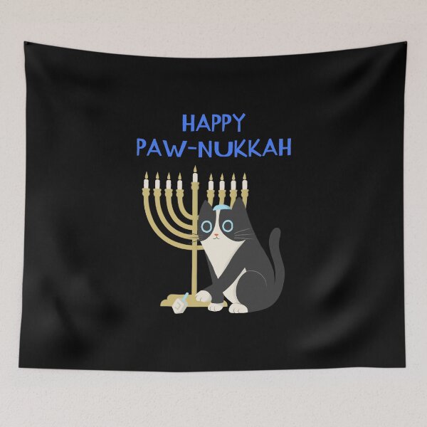 Item preview, Happy Paw-Nukkah designed and sold by RiseandShineTee.