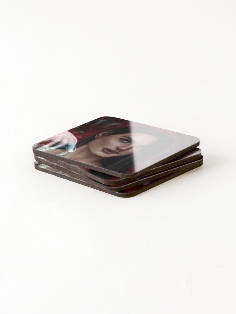 Thumbnail 4 of 5, Coasters (Set of 4), Alex Stern designed and sold by RinaMinta.