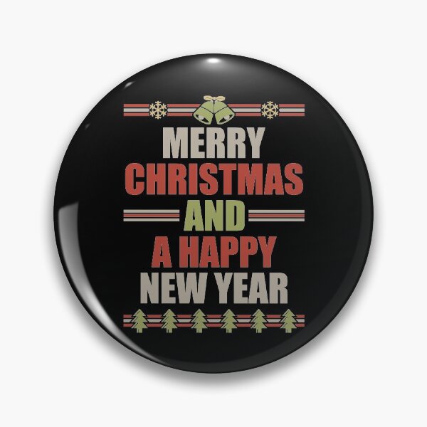 Item preview, MERRY CHRISTMAS AND A HAPPY NEW YEAR designed and sold by Dwarf-Monkey.