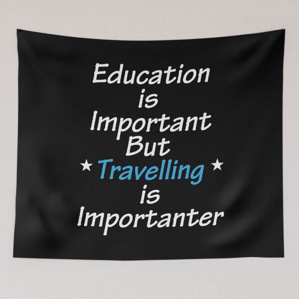 Item preview, Education Is Important But Fishing is Importanter designed and sold by AmberSiraj.
