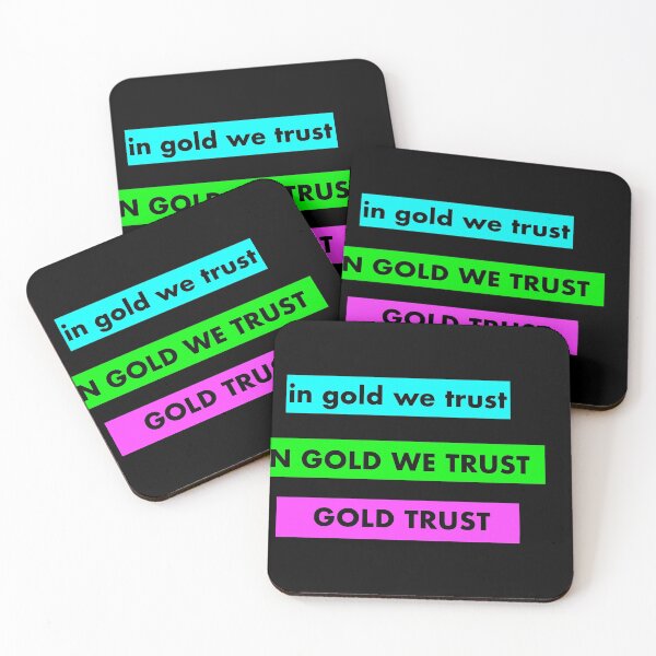 Item preview, in gold we trust designed and sold by sarina G.