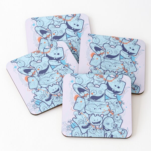 Item preview, cute monster ghosts  designed and sold by el000.