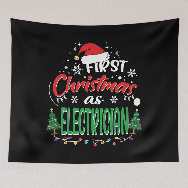 Item preview, Primera Navidad como electricista Ideas divertidas para los primeros regalos de Navidad para nuevos electricistas electricistas designed and sold by clothesy7.