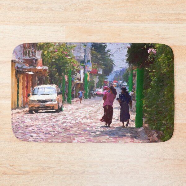 Item preview, Walking down the street in Panajachel Guatemala designed and sold by Travelways.