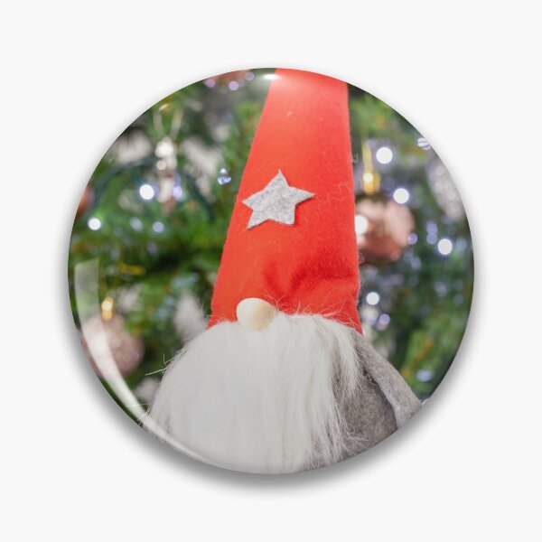 Item preview, Photography of Christmas gnome with Christmas decorations  designed and sold by HTPOP.