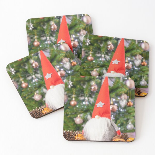 Item preview, Photography of Christmas gnome with Christmas decorations  designed and sold by HTPOP.