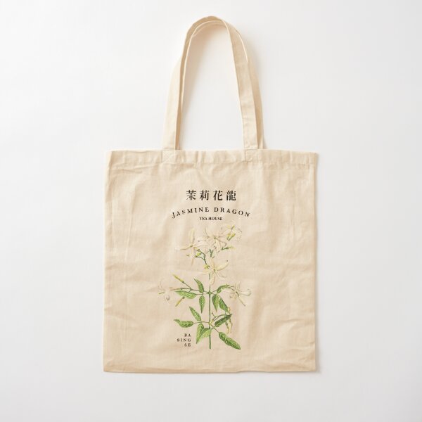 Jasmine Dragon Tea House Cotton Tote Bag