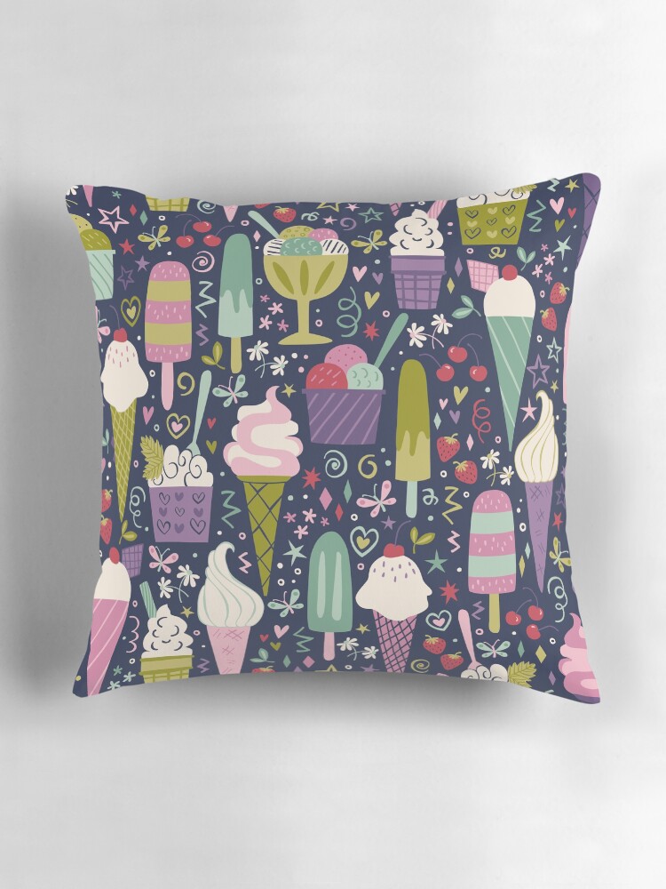 Thumbnail 3 of 4, Pillow, Summer Delights designed and sold by AnnaDeegan.