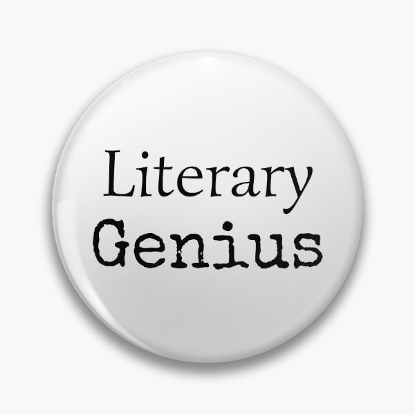 Item preview, Literary Genius designed and sold by IntrovArtDesign.