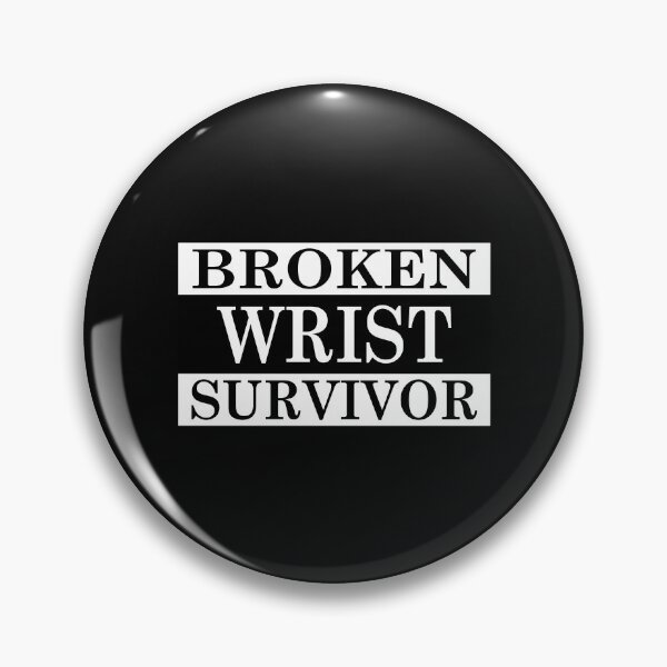 Item preview, Broken Wrist Survivor Essential Classic Sticker And Shirt Design designed and sold by Glike.