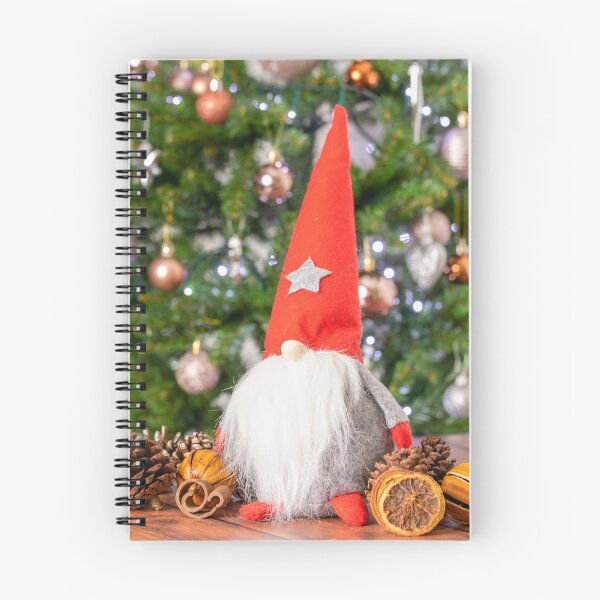 Item preview, Photography of Christmas gnome with Christmas decorations  designed and sold by HTPOP.