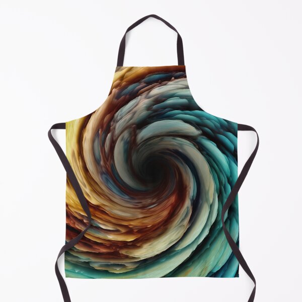 Item preview, Fire and ice Colourful abstract vortex designed and sold by Digibee.