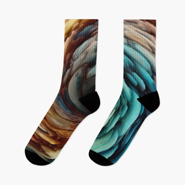 Item preview, Fire and ice Colourful abstract vortex designed and sold by Digibee.