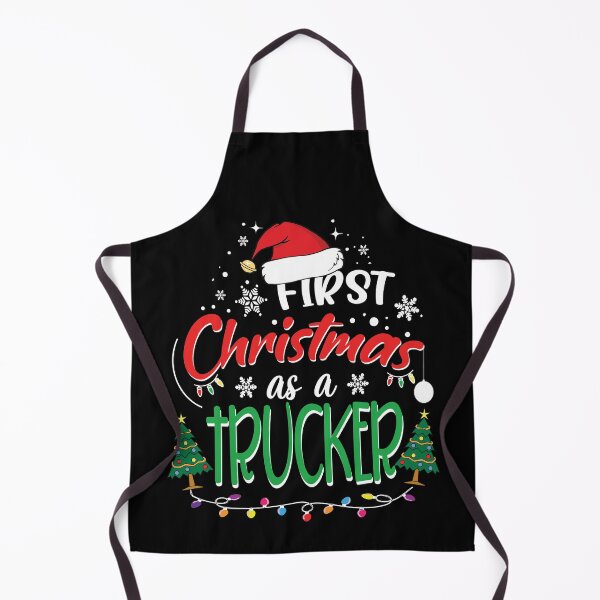 Item preview, First Christmas as a Trucker Funny 1st Christmas Gifts Ideas for New Trucker Truckers designed and sold by clothesy7.