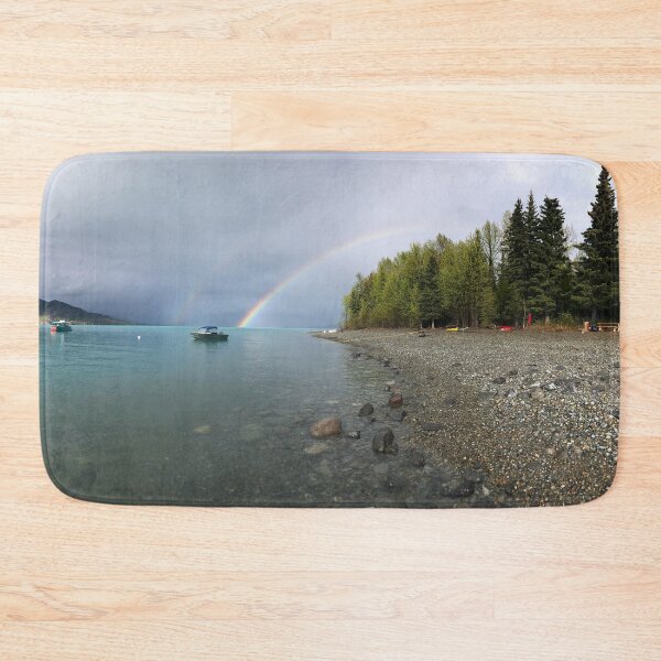 Item preview, Double rainbow over Skilak lake in Cooper Landing, Alaska designed and sold by RKA-Products.