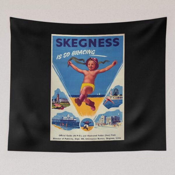 Item preview, retro classic Skegness poster designed and sold by CorasPosters.