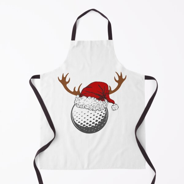 Item preview, Cool Christmas Golf Ball Santa Hat Reindeer designed and sold by Salman Hino.