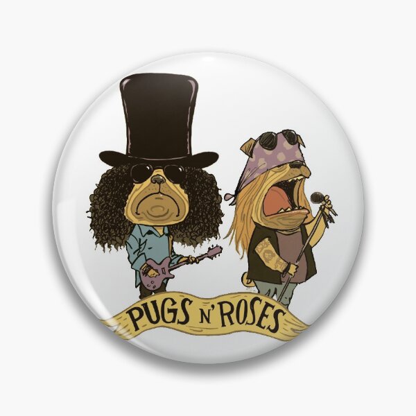 Item preview, Welcome to the Puggle, it's Pugs n' Roses designed and sold by Kevin Ahern.