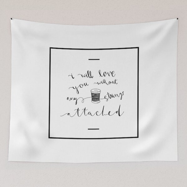 Item preview, Without Any Strings Attached (Square Logo) designed and sold by emmadrawin.