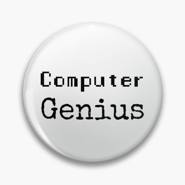 Item preview, Computer Genius designed and sold by IntrovArtDesign.