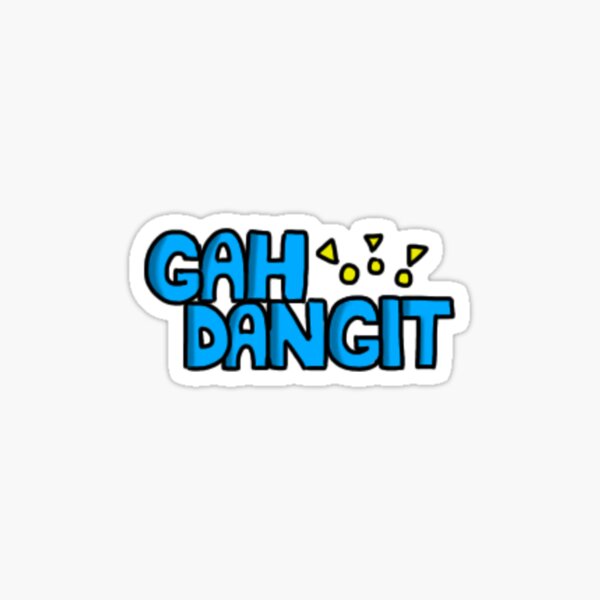 gahdangit! Sticker