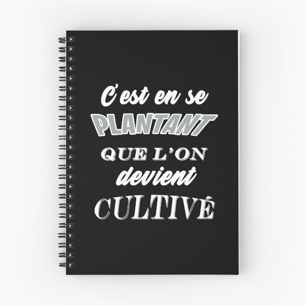 Item preview, It is by planting that we become cultivated Motivational Text designed and sold by Garisp44.