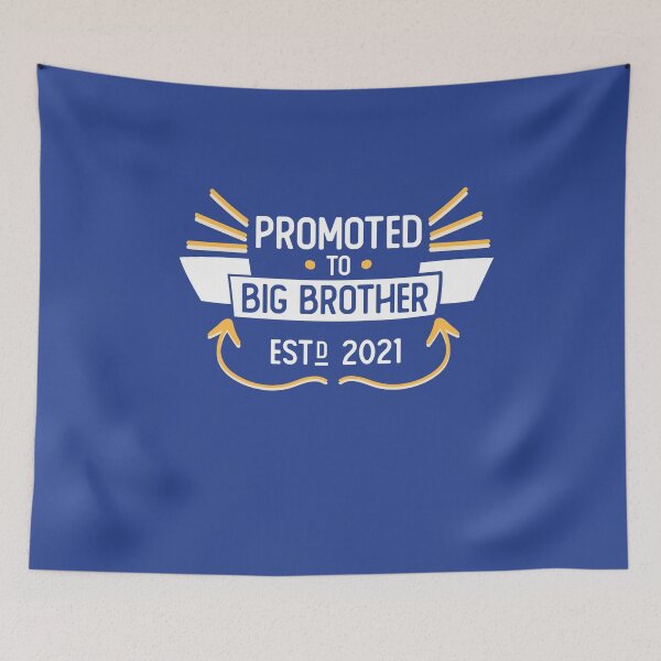 Item preview, 2021 Promoted to Big Brother Soon to Be Bro Older Elder Sibling Family Relatives Brotherhood designed and sold by gkao.