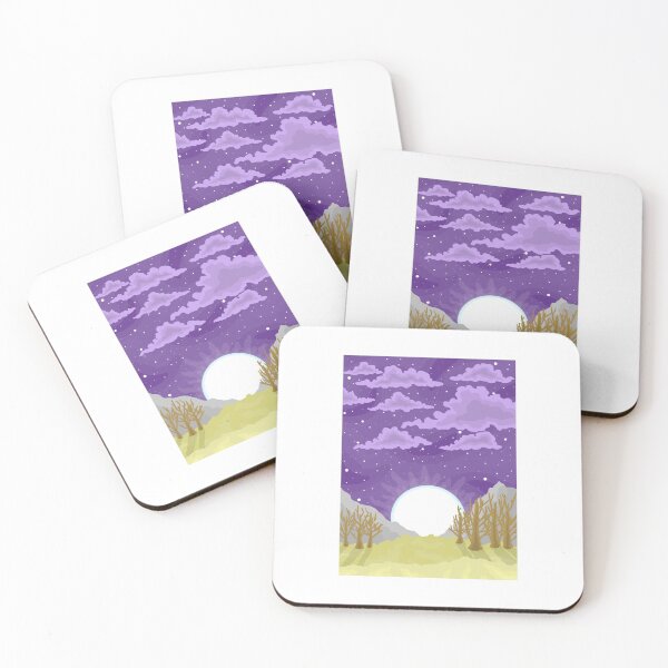 Item preview, Aesthetic Starry Cloudy Purple Sky  designed and sold by ActuallyAntag.
