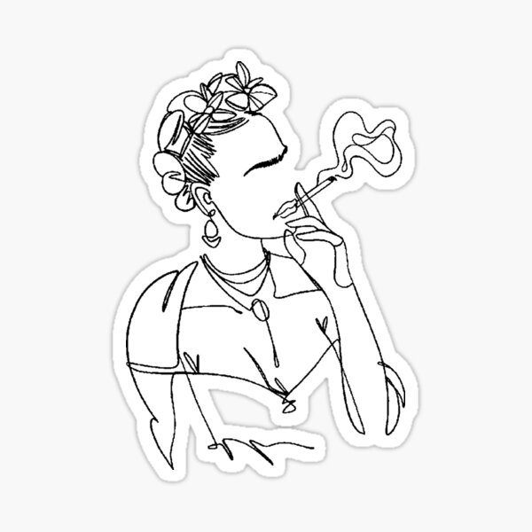 Frida khalo Sticker